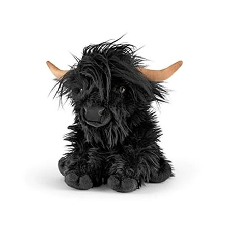 [SS-14149] Hairy Coo 'Haggis' Plush Toy with Tartan Scarf