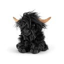 Hairy Coo 'Haggis' Plush Toy with Tartan Scarf